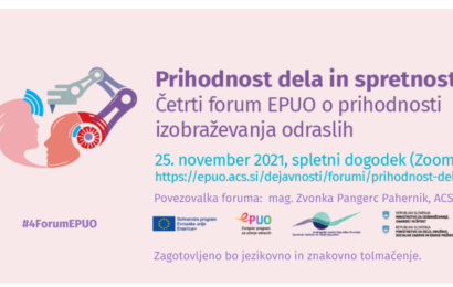 Forum EPUO Prihodnost dela in spretnosti