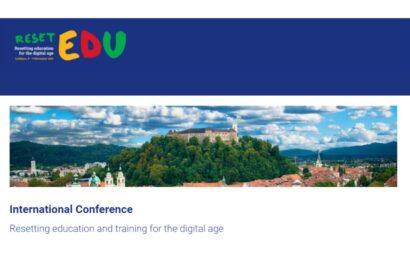 Mednarodna konferenca Resetting education and training for the digital age