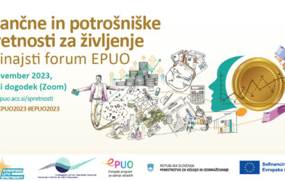 Forum EPUO Finančne in potrošniške spretnostih za življenje