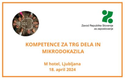 Konferenca Kompetence za trg dela in mikrodokazila