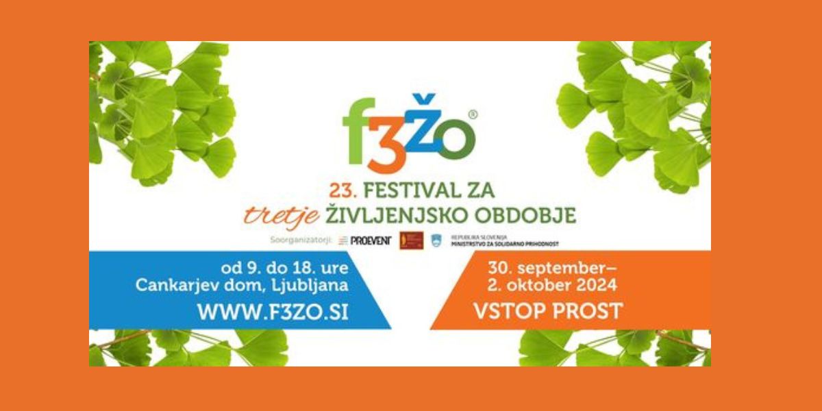 Vabljeni na Festival za tretje življenjsko obdobje