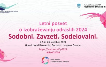 Letni posvet o izobraževanju odraslih 2024