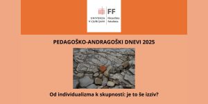 Pedagoško-andragoški dnevi 2025