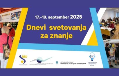 Dnevi svetovanja za znanje 2025