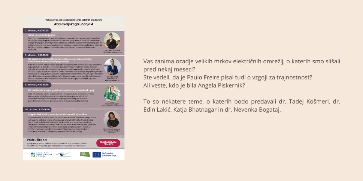 ABC okoljskega izobraževanja