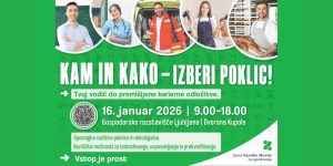 Kam in kako – izberi poklic