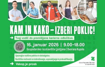 Kam in kako – izberi poklic