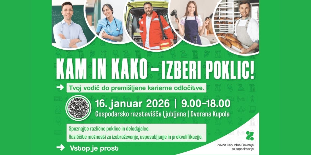 Kam in kako – izberi poklic