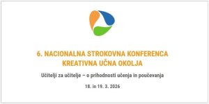 Kreativna učna okolja 2026
