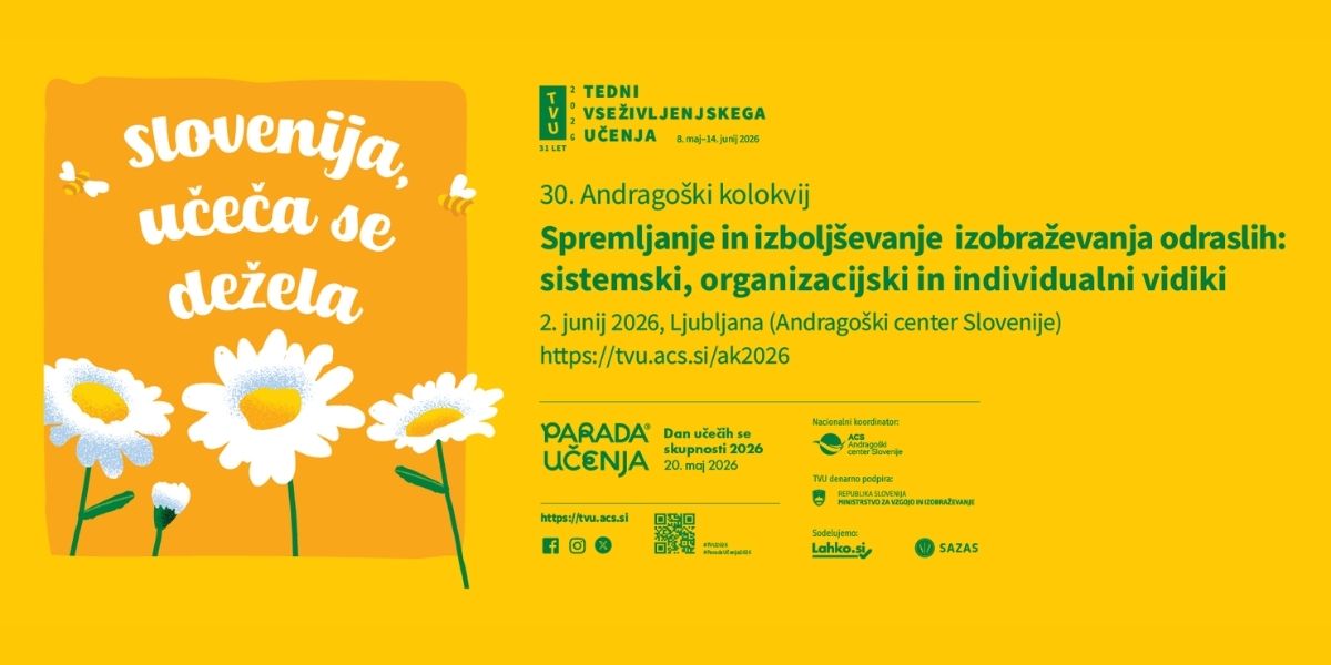 30. Andragoški kolokvij junij 2026