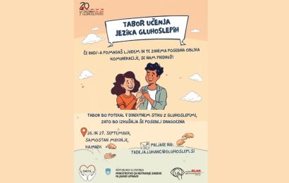 Tabor za spoznavanje jezika gluhoslepih