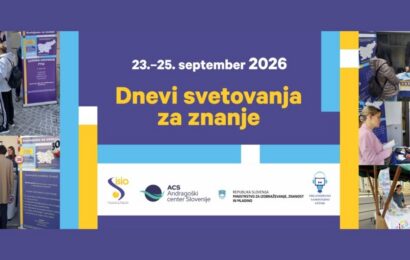 Dnevi svetovanja za znanje 2026