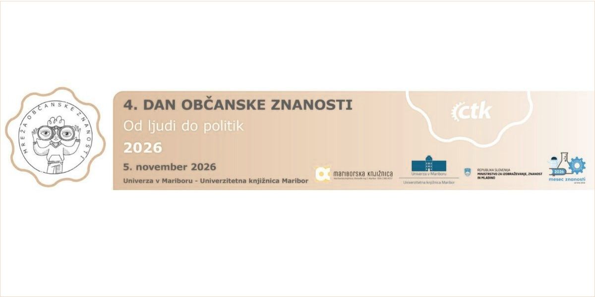 Dan občanske znanosti 2026